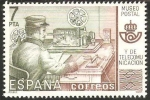 Stamps Spain -  2637 - Museo Postal y de Telecomunicaciones, Telegrafista
