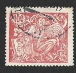 Stamps Czechoslovakia -  92 - Alegoría
