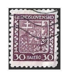 Stamps Czechoslovakia -  156 - Escudo de Armas