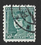 Stamps Czechoslovakia -  208 - Milan Rastislav Štefánik