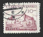 Stamps Czechoslovakia -  393 - Castillo de Zvolen