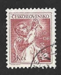 Stamps Czechoslovakia -  657 - Químico