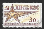 Stamps Czechoslovakia -  1141 - XII Congreso del Partido Comunista de Checoslovaquia