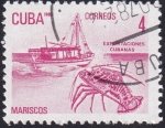 Stamps Cuba -  Mariscos