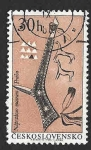 Stamps Czechoslovakia -  1401 - Tomahawk