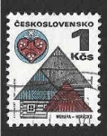 Sellos de Europa - Checoslovaquia -  1733 - Edificaciones Populares