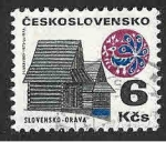 Sellos de Europa - Checoslovaquia -  1739 - Casa de Campo en Orava