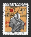 Sellos de Europa - Checoslovaquia -  1800 - XXX Aniversario de la Destrucción de Ležáky