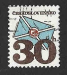 Sellos de Europa - Checoslovaquia -  1969 - Carta Sellada