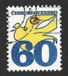 Stamps Czechoslovakia -  1971 - Paloma Mensajera