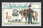 Sellos de Europa - Checoslovaquia -  2117 - Uniformes de Correos 