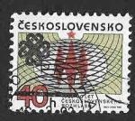 Sellos de Europa - Checoslovaquia -  2450 - Año Mundial de las Comunicaciones