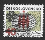 Stamps Czechoslovakia -  2450 - Año Mundial de las Comunicaciones