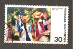 Stamps Germany -  INTERCAMBIO