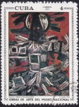 Stamps Cuba -  Diablito, Rene Portocarrero