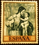 Stamps Spain -  ESPAÑA 1969 Alonso Cano