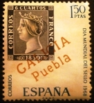 Sellos de Europa - Espa�a -  ESPAÑA 1968 Día mundial del sello