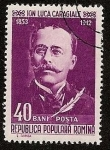 Stamps Romania -  Escritores Rumanos - Ion Luca Caragiale - dramaturgo