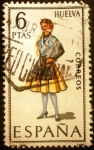 Stamps Spain -  ESPAÑA 1968 Trajes típicos españoles 