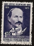 Stamps Romania -  Escritores Rumanos - Dimitrie Bolintineanu - poeta