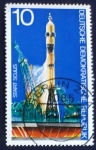 Stamps Germany -  Carrera espacial