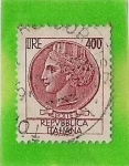 Stamps Italy -  Moneda de Siracusa