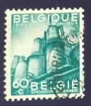 Stamps Belgium -  Fabrica quimica