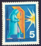 Stamps Germany -  Soldador