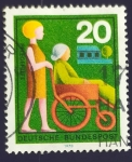 Stamps : Europe : Germany :  Asistente