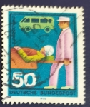 Sellos de Europa - Alemania -  Ambulanciero