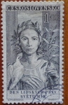 Stamps : Europe : Czechoslovakia :  paloma