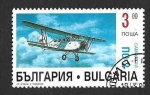 Sellos de Europa - Bulgaria -  3886 -  Avión