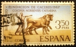 Stamps Spain -  ESPAÑA 1967 Bimilenario de la fundación de Cáceres