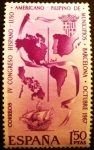 Stamps : Europe : Spain :  ESPAÑA 1967 IV Congreso Hispano-Luso-Americano-Filipino de Municipios