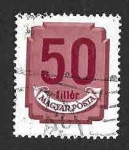 Stamps Hungary -  J191 - Número