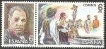 Stamps Spain -  2653 y 2654 - Maestro de la Zarzuela, Amadeo Vives