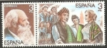 Stamps Spain -  2651 y 2652 - Maestro de la Zarzuela, Manuel Fernández Caballero