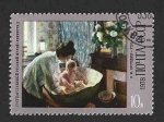 Stamps Russia -  4642 - Pinturas de Kustodiev