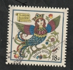 Stamps Russia -  8045 - Fabuloso pájaro con la cabeza de una mujer