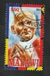 Stamps : Africa : Malawi :  Papa Juan Pablo II
