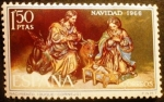 Stamps Spain -  ESPAÑA 1966 Navidad