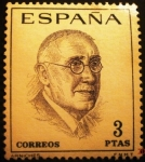 Stamps Spain -  ESPAÑA 1966 Literatos españoles