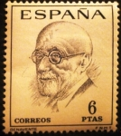 Stamps Spain -  ESPAÑA 1966 Literatos españoles