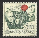 Stamps Czechoslovakia -  1638 - XXV Aniversario del Levantamiento Eslovaco y de la Batalla de Dukla
