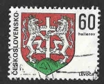 Sellos de Europa - Checoslovaquia -  1743 - Escudo de Armas de Levoca