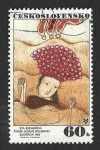 Stamps Czechoslovakia -  1769 - Exposición Bienal de Ilustraciones para Libros Infantiles