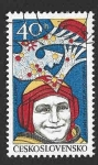 Stamps Czechoslovakia -  2141 - XX Aniversario del Primer Satélite Terrestre
