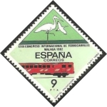Stamps Spain -  2670 - XXIII Congreso Internacional de Ferrocarriles