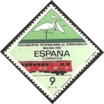 Sellos de Europa - Espaa -  2670 - XXIII Congreso Internacional de Ferrocarriles