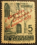 Stamps Spain -  ESPAÑA 1939 Conmemoración de la Liberación de Barcelona